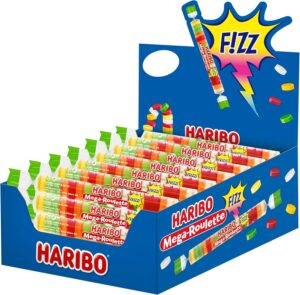 Haribo UK Mega Roulette Sour 45g 40ct